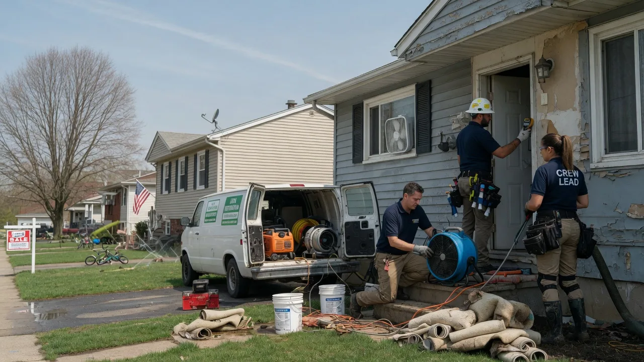 Flood Cleanup in Haledon, NJ near me
